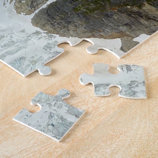 Alaskan Glacier Landschaftlich Travel Landschaft Puzzle (Seite)