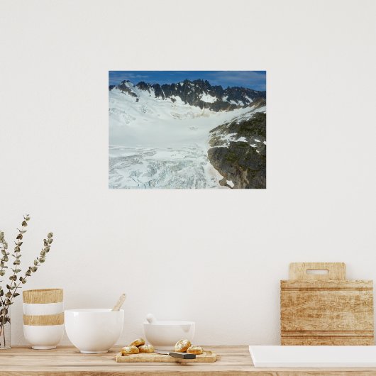 Alaskan Glacier Poster (Küche)