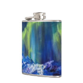 Alaskan Glacier Reflections Flask Flachmann (Links)