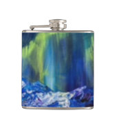 Alaskan Glacier Reflections Flask Flachmann (Vorderseite)