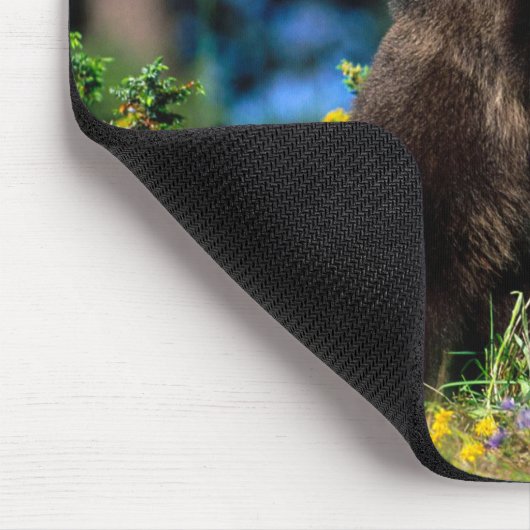 Alaskan Grizzly Bear Cub Mouse Pad Mousepad (Ecke)