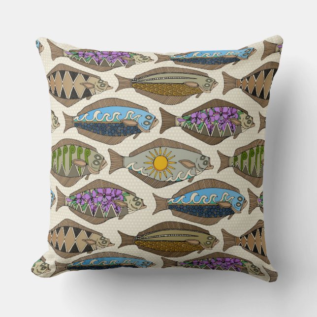 Alaskan-Heilperle Kissen (Vorderseite)