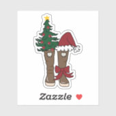 Alaskan Holiday Boots Aufkleber (Blatt)