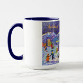 Alaskan Holiday Peace Tasse (Links)
