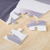 Alaskan Husky | Dog Mountain Aquarell Puzzle (Seite)
