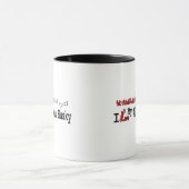 Alaskan Husky (I-Liebe) Tasse (Zentrum)