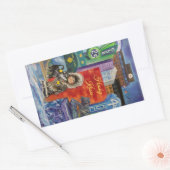 Alaskan Husky Kisses Aufkleber (Umschlag)