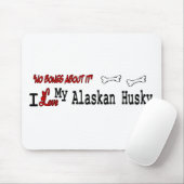 Alaskan Husky Lovers Apparel Gifts Mousepad (Mit Mouse)