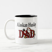 Alaskan Husky Vater Tasse (Links)