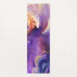 Alaskan Iridescent Iris Yoga Mat Yogamatte