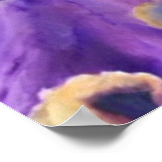 Alaskan Iridescent mattes Poster (Ecke)