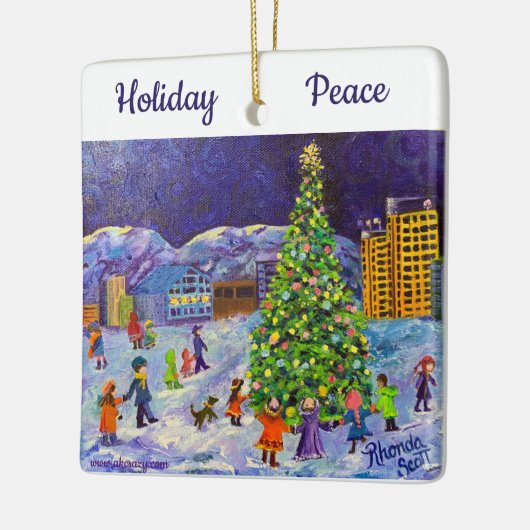 Alaskan Keramik Ornament (Links)