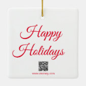 Alaskan Keramik Ornament (Rückseite)