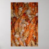 Alaskan King Crab Legs Poster (Vorne)