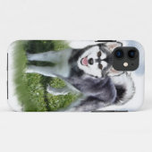 Alaskan Klee Kai Art Case-Mate iPhone Hülle (Rückseite (Horizontal))