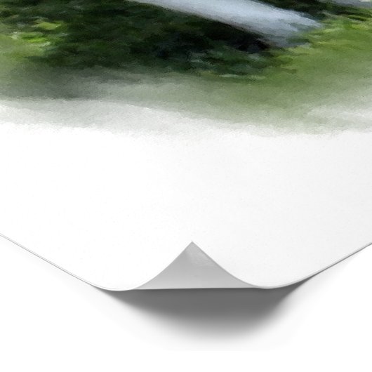 Alaskan Klee Kai Art Poster (Ecke)