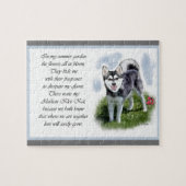 Alaskan Klee Kai Art Puzzle (Horizontal)