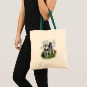 Alaskan Klee Kai Art Tragetasche (Vorderseite (Produkt))