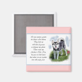 Alaskan Klee Kai Gifts Magnet (Vorderseite/Rückseite)
