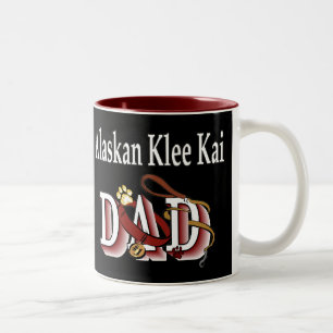 Alaskan Klee Kai Gifts Zweifarbige Tasse
