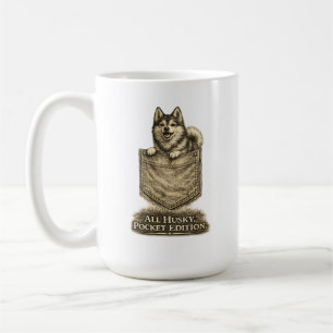Alaskan Klee Kai – Klein, aber immer noch eine Dra Kaffeetasse