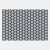 Alaskan Klee Kai Painting - Niedliche Original Dog Geschenkpapier Set (Vorderseite 3)