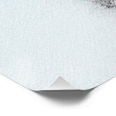 Alaskan Klee Kai Painting - Niedliche Original Dog Poster (Ecke)