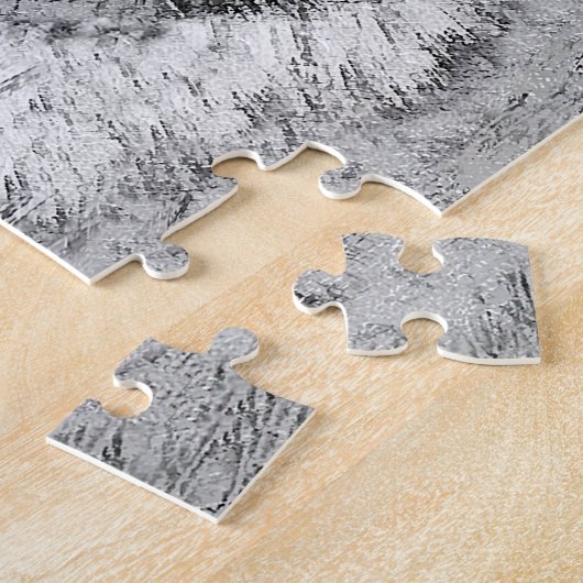 Alaskan Klee Kai Painting - Niedliche Original Dog Puzzle (Seite)