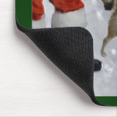 Alaskan Klee Kai Weihnachtsgeschenken Mousepad (Ecke)