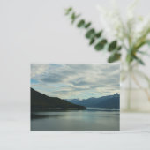 Alaskan Küste II Schöne Naturfotografie Postkarte (Stehend Vorderseite)