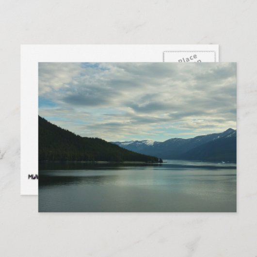 Alaskan Küste II Schöne Naturfotografie Postkarte (Vorne/Hinten)