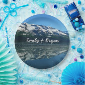 Alaskan Küste Schöne Naturfotografie Pappteller (Party)