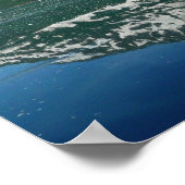 Alaskan Küste Schöne Naturfotografie Poster (Ecke)