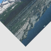 Alaskan Küste Schöne Naturfotografie Seidenpapier (Ausschnitt)