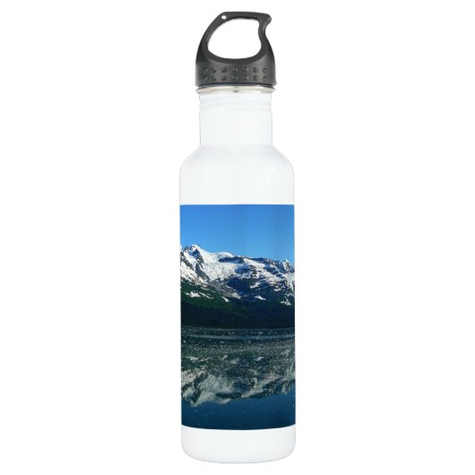 Alaskan Küste Schöne Naturfotografie Trinkflasche (Vorderseite)