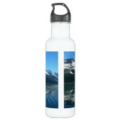 Alaskan Küste Schöne Naturfotografie Trinkflasche (Rückseite)
