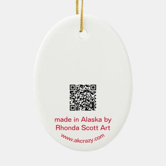 Alaskan Lachs Metamorphosis Ornament (Hinten)