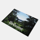 Alaskan Landschaft Schöne Alaska Fotografie Fußmatte (Schrägansicht)