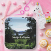 Alaskan Landschaft Schöne Alaska Fotografie Pappteller (Party)