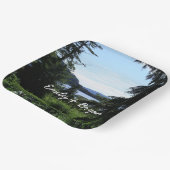 Alaskan Landschaft Schöne Alaska Fotografie Pappteller (Gewinkelt)