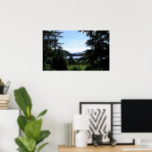 Alaskan Landschaft Schöne Alaska Fotografie Poster (Heimbüro)