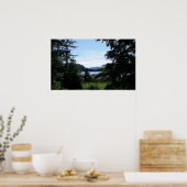 Alaskan Landschaft Schöne Alaska Fotografie Poster (Küche)