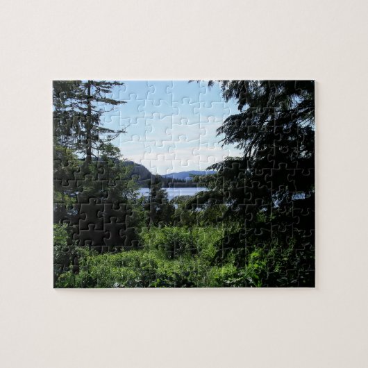 Alaskan Landschaft Schöne Alaska Fotografie Puzzle (Horizontal)
