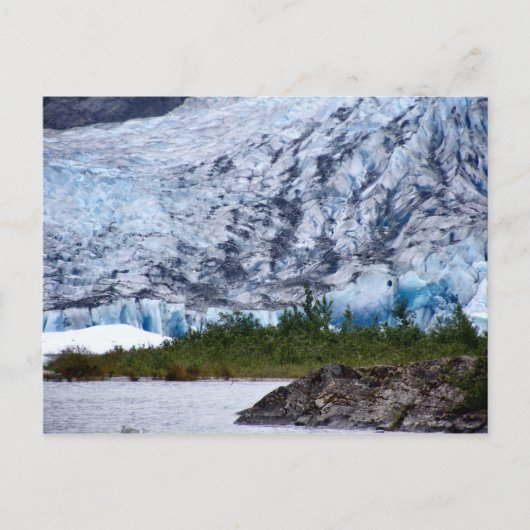 Alaskan Landschaftlich Glacier Fotokarten Postkarte (Vorderseite)