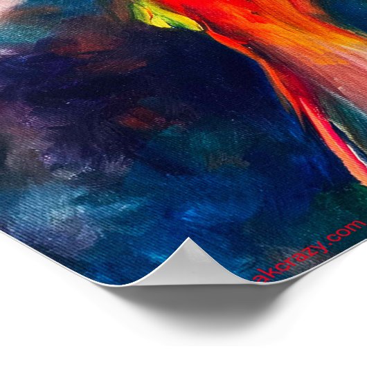 Alaskan Lmon Metamorphosis Matte Poster (Ecke)