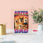 Alaskan Malamute Acrylschild (Hochzeit)