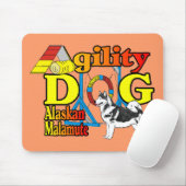 Alaskan Malamute Agility Geschenke Mousepad (Mit Mouse)
