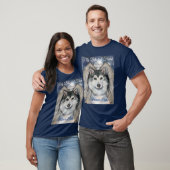 Alaskan Malamute Angel T-Shirt (Unisex)