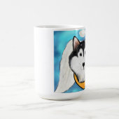 Alaskan Malamute Angel Verwandlungstasse (Zentrum)