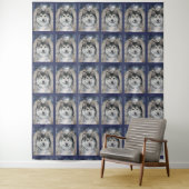 Alaskan Malamute Angel Wandteppich (Beispiel)